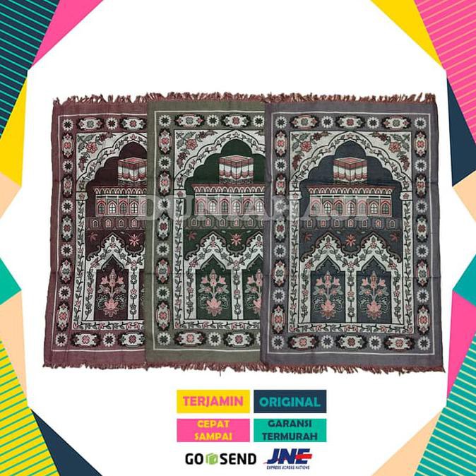 Terbaru Sajadah Tipis Polycotton Ka'Bah Terbaru! /Pcs