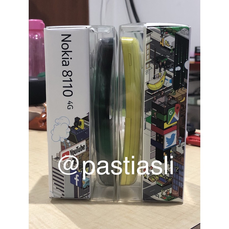 ORIGINAL (ASLI) (READY STOCK) Nokia 8110 4G Pisang Black/Yellow