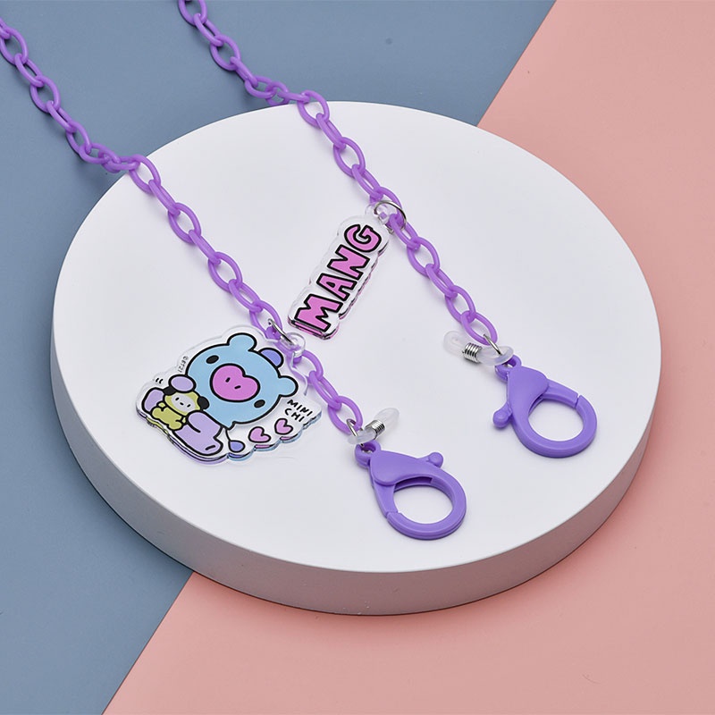 Bts Lucu SHOOKY KOYA Tali Masker Lanyard Kacamata Rantai Kerah In Stock New Arrival