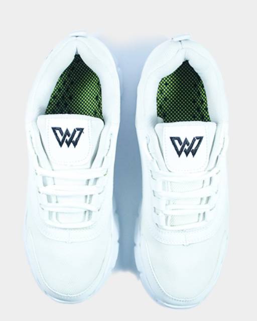 WJ FOOTWEAR SEPATU PRIA UIH FULL WHITE