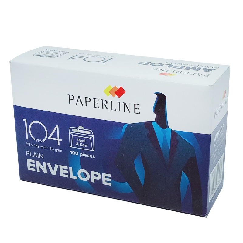 

Amplop / Envelope Kecil Paperline Ukuran 104 PPS 1 Pak 100- SHSNP