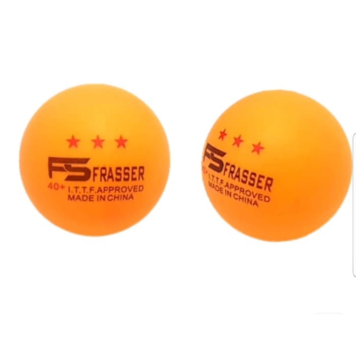 bola pingpong tenis meja frasser kuning
