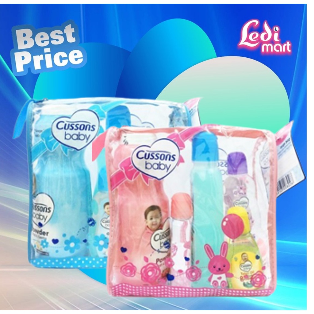 ORIGINAL Cussons Gift Bag Set / Cussons Mini Bag &amp; Cussons Medium Bag / Cusson / LEDI MART