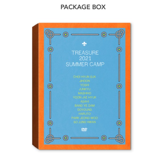 [ PO ] TREASURE SUMMER CAMP 2021 PHOTOBOOK FULLSET KTOWN4U