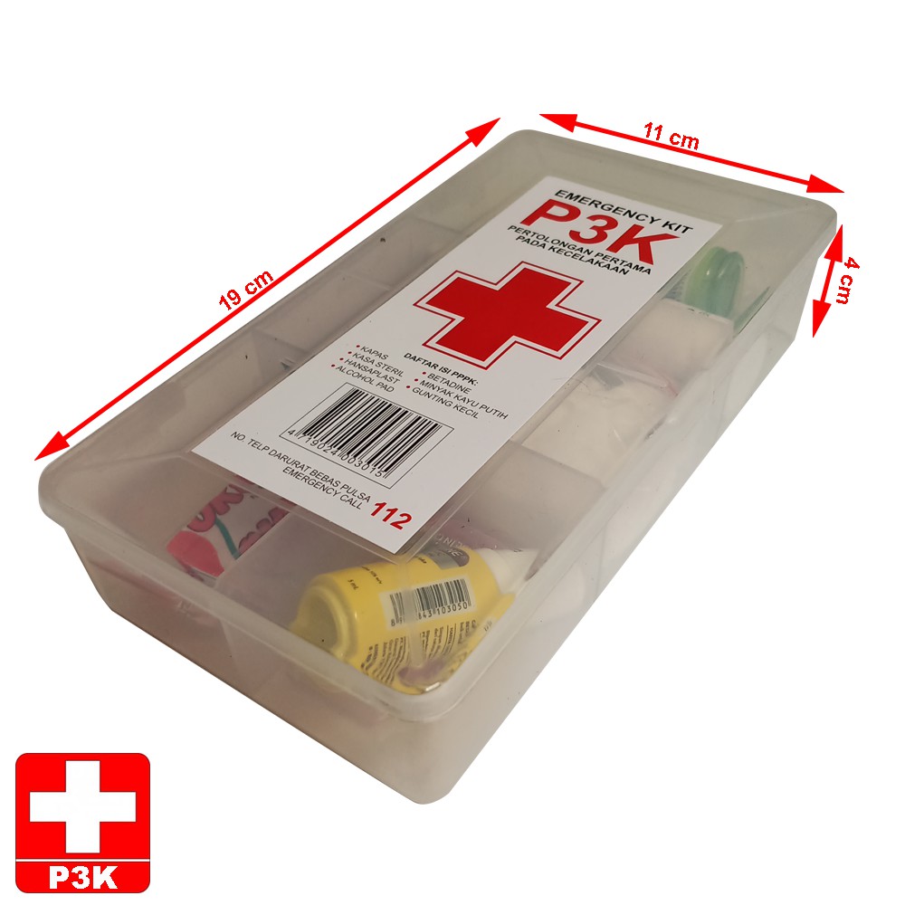 Paket P3K Mobil / First Aid / Emergency Kit / P3K Mobil / Aksesoris Mobil / DSM