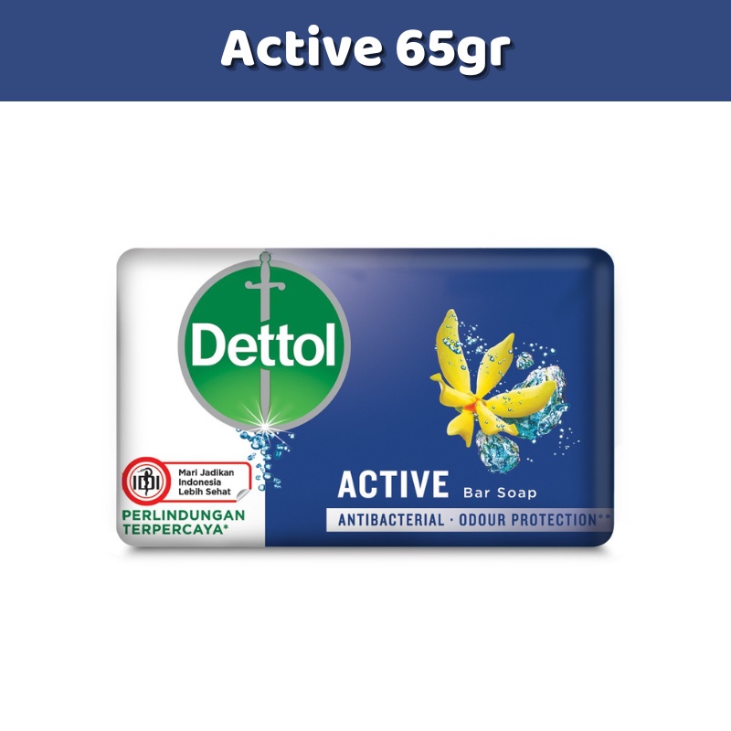 Dettol Soap Bar Sabun Bantang Antibacterial