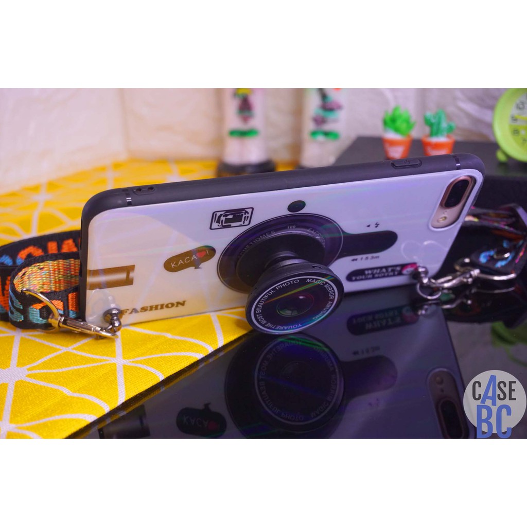 Oppo F11 Pro F1S A7/A5s/ A12 A9 2020 A31 2020 Case Camera Plus Tali Hardcase