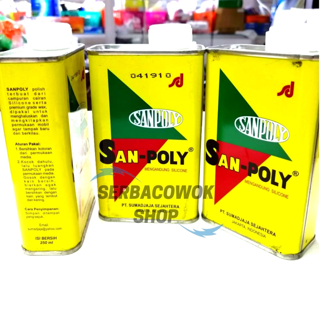 Minyak Sanpoly San Poly 250 Ml Sanpoli Khusus Jabodetabek Pembersih Logam Aluminium Termurah