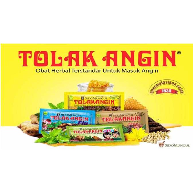 RANGKAIAN PRODUK | SIDO MUNCUL Tolak Angin Cair Care Minyak Angin