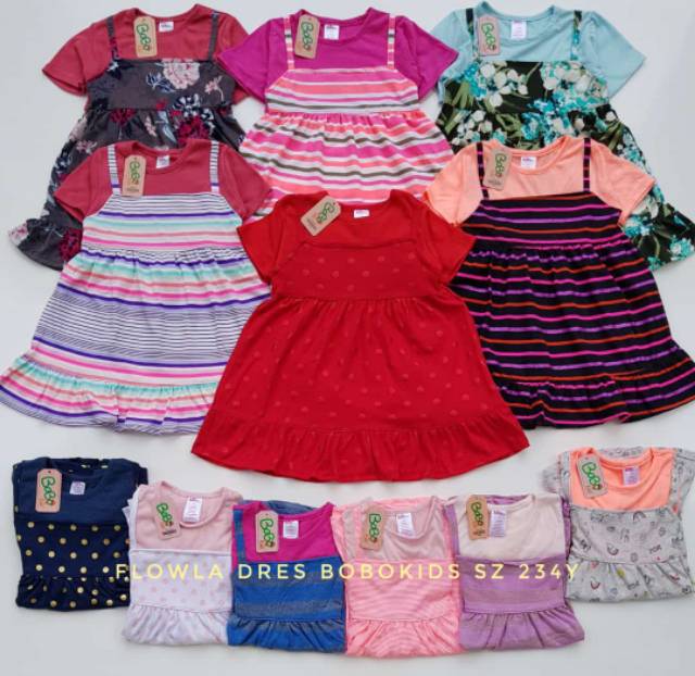 Flowla dress anak perempuan usia 1-4 tahun-2