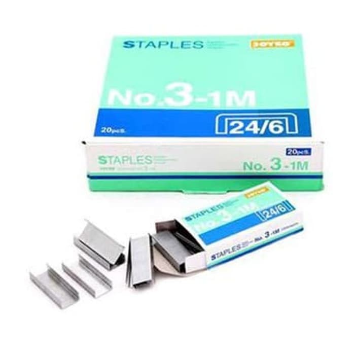 

Isi Staples Joyko No. 3 / Isi Staples 24/6 Besar untuk Stapler HD-50