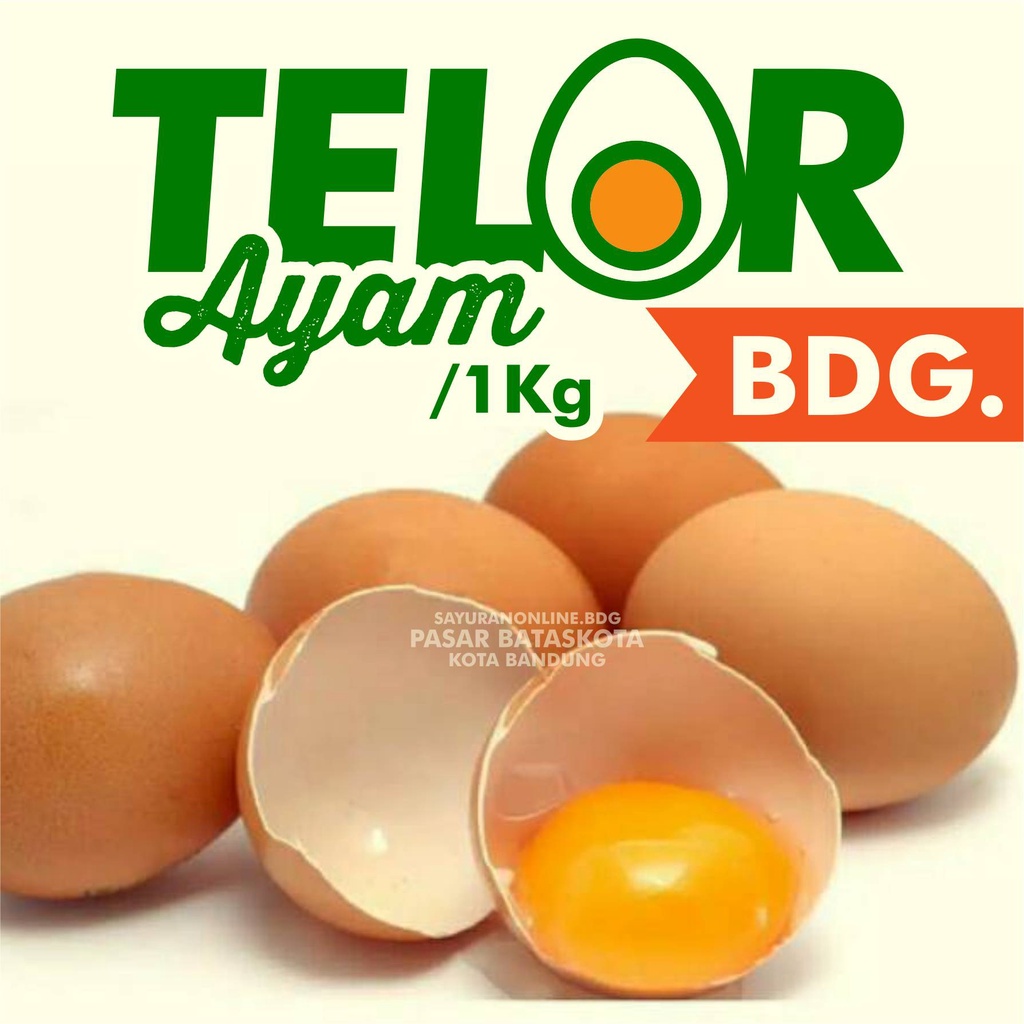 

TELUR AYAM BANDUNG 1 KG