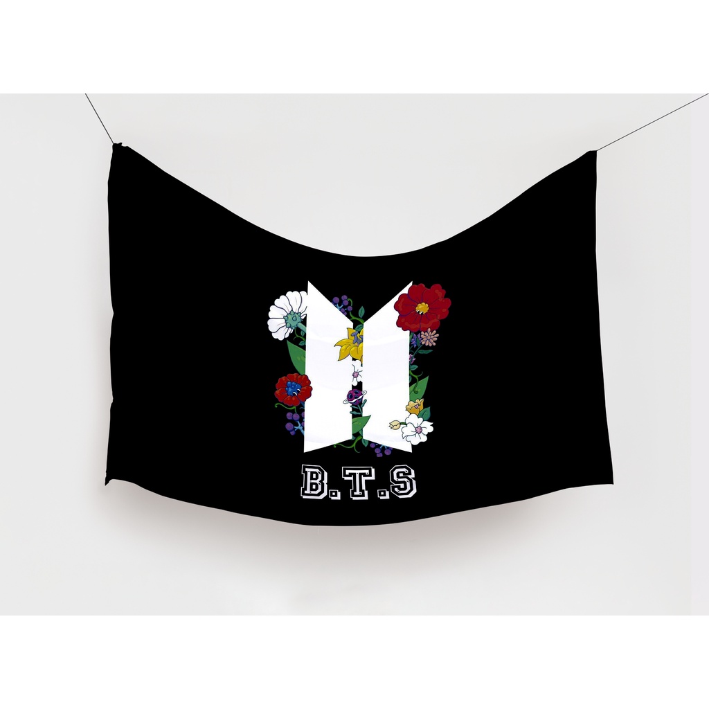 BENDERA KPOP ALL MEMBER Poster Kain Tapestry Wall Decor Aesthetic