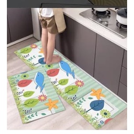 Keset Dapur Anti Slip 2 pcs / Keset Kamar Mandi/ Keset Kaki 2 in 1 PREMIUM