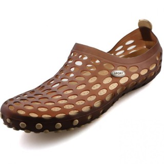 Fashion Pria  Sepatu  Olahraga Air Massages Clog Bahan  