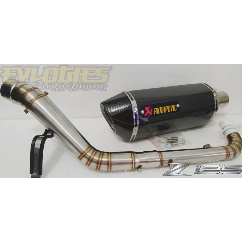 Knalpot Kawasaki Z125 Akrapovic Carbon