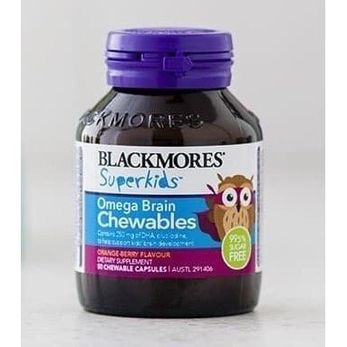Blackmores superkids omega brain 50 chewables omg