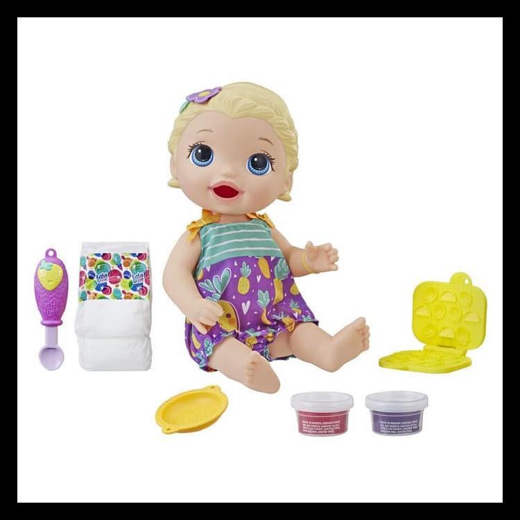 BAYAR DITEMPAT BABY ALIVE - SNACKIN LILY BISA MAKAN, POOP / BONEKA BAYI / MAINAN BAYI KODE 337