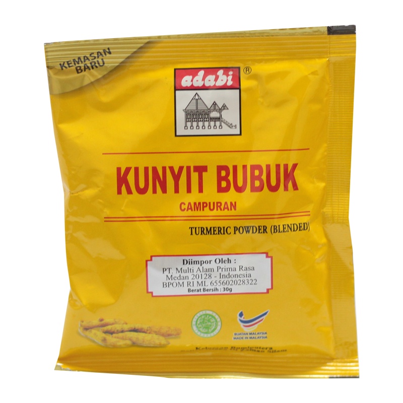 

Adabi Serbuk Kunyit Campuran 30Gr