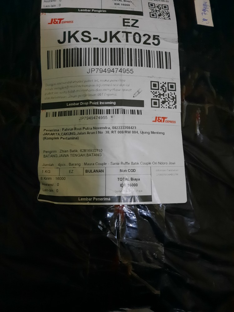 Maura Couple - Sania Ruffle Batik Couple Ori Ndoro Jowi Garansi Termurah Shopee - Harga Satuan Pisah