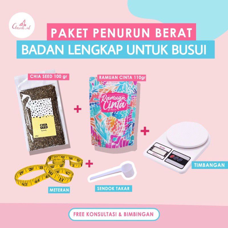 

(PAKET) PENURUN BB LENGKAP untuk BUSUI