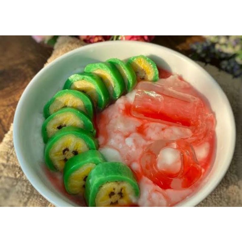 

ES PISANG IJO HOMEMADE SEGAR