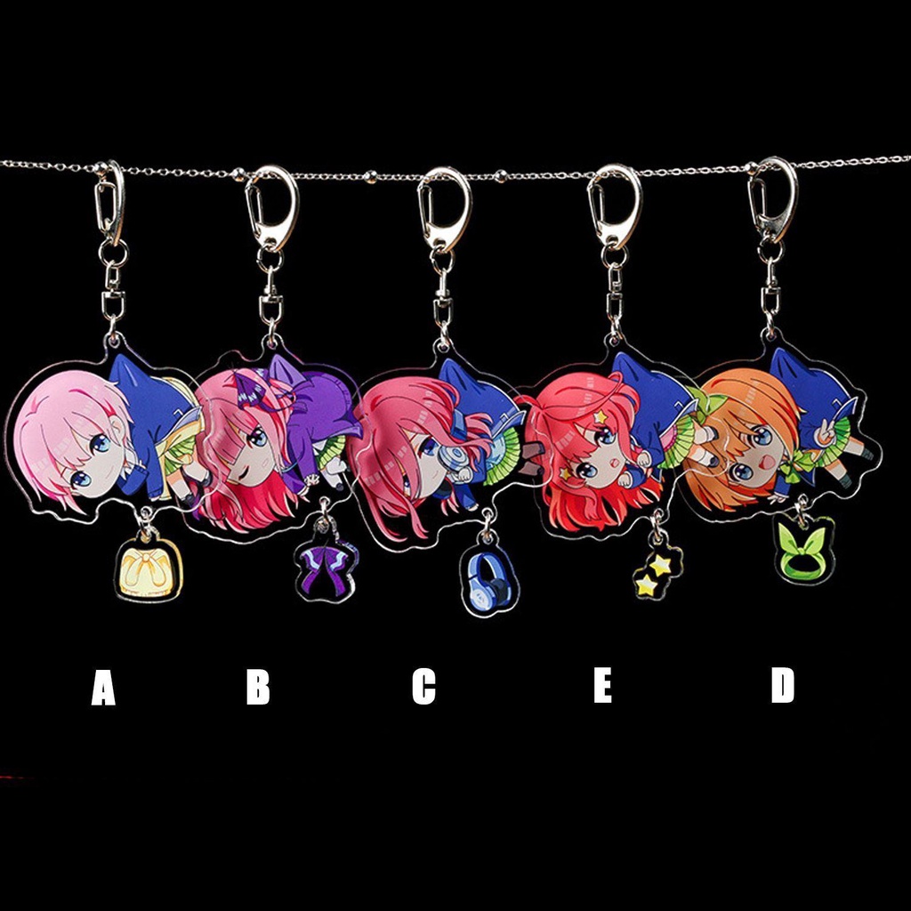 PREVA Keychain Itsuki Miku Ichika Nakano The Quintessential