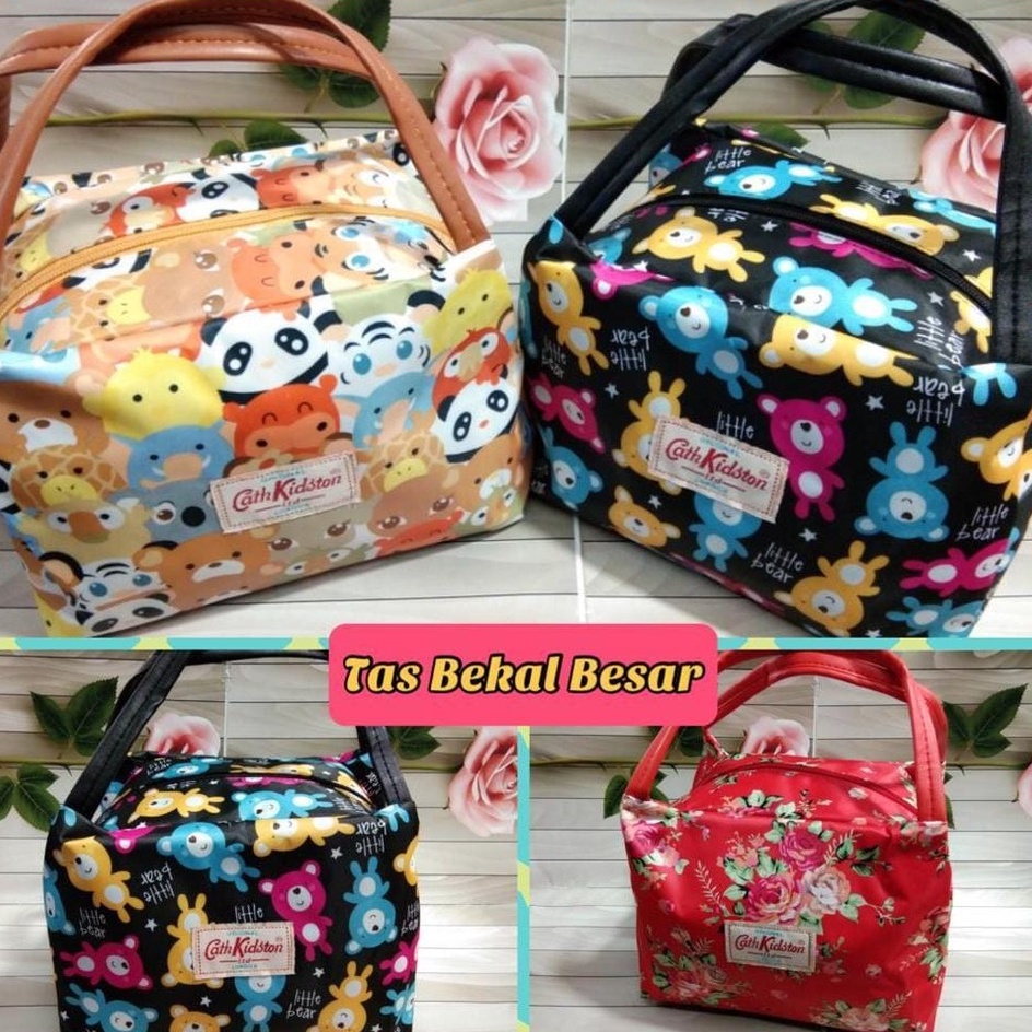 Tas Bekal Makanan Motif Lucu Random Murah Tas Tenteng Bekal Lunch Bag Tas Kotak Makan Tas Serbaguna