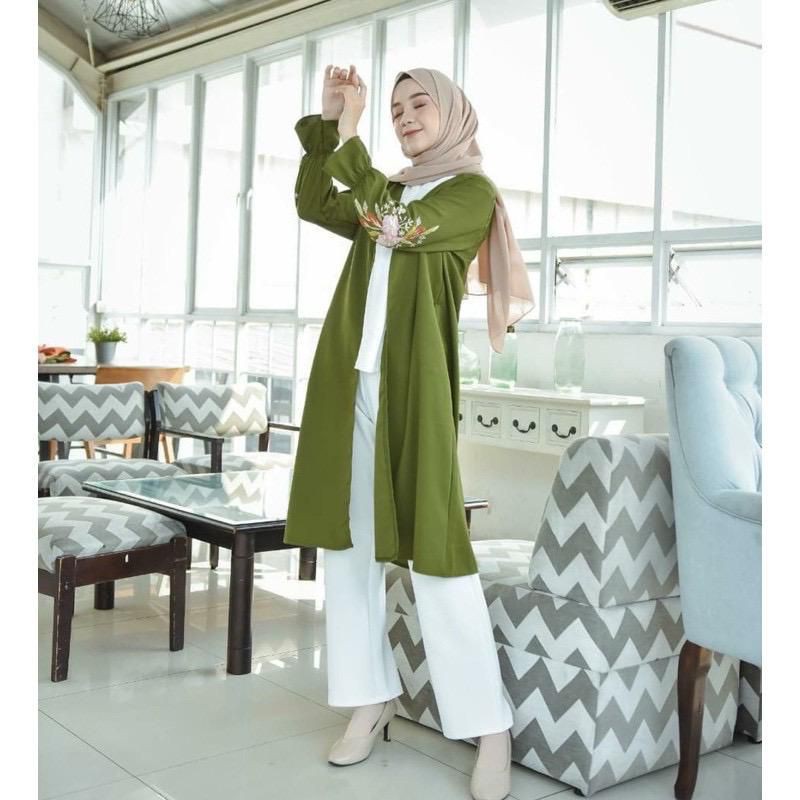 Cardigan Bordir. Cardi Bordir. Cardigan Terbaru. Cardigan cantik. cardigan termurah.