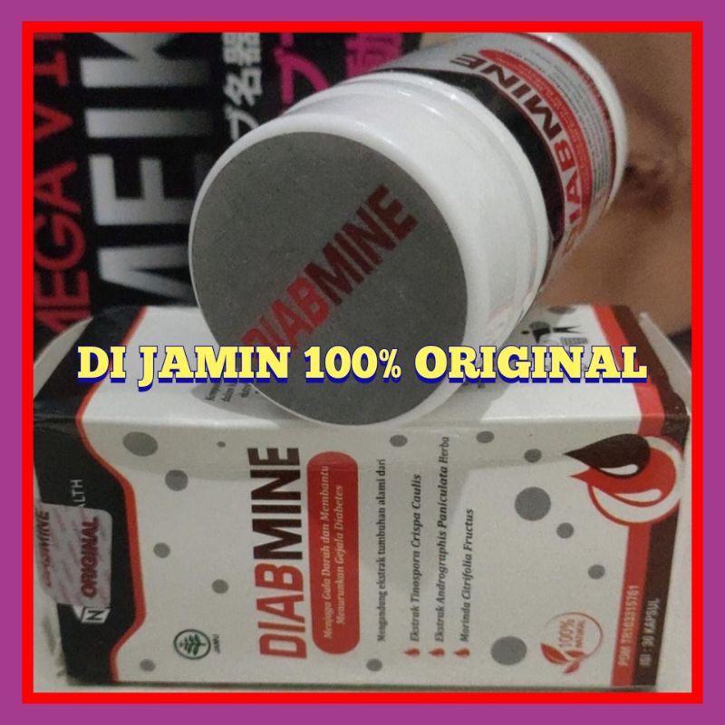 DIABMINE obat diabetes bpom