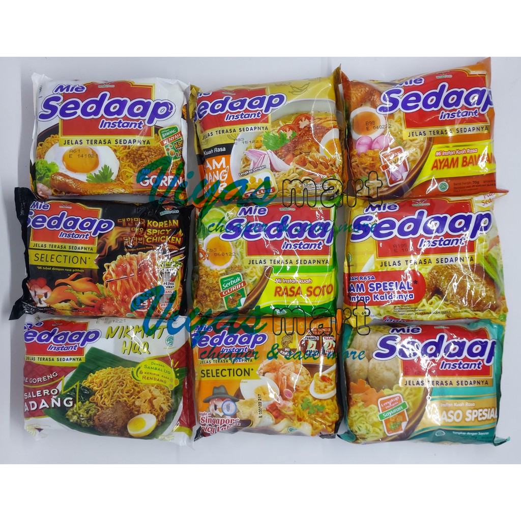 

Mie Sedap / Sedaap Mie Instant Goreng / kuah