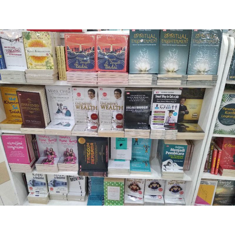 

Buku Bacaan UMUM Original Segel Murah Banyak judul