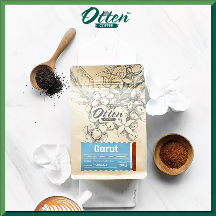 Otten Coffee Garut 200g Kopi Arabica - Biji Kopi-0