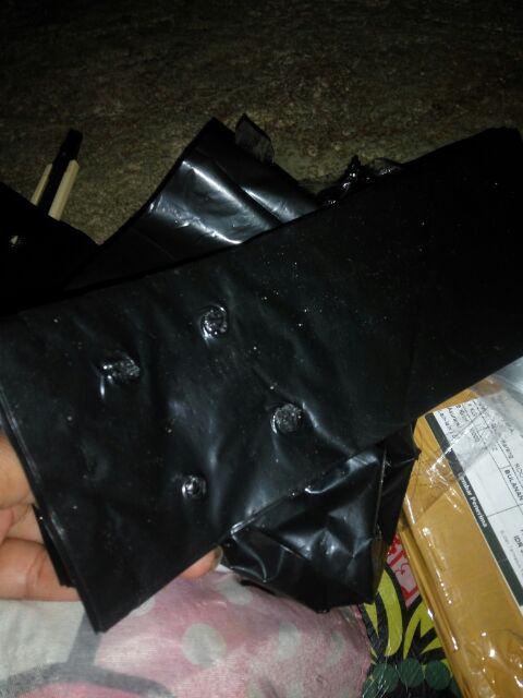 Polybag/polibeg/kantong Tanaman Ukuran 16x21 (paket Murah Isi 20 Lembar)