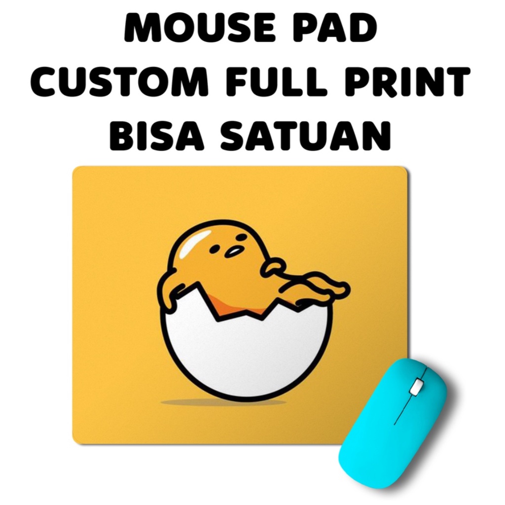 [TERMURAH] Mouse Pad Mousepad Custom Full Print (Bisa Satuan)