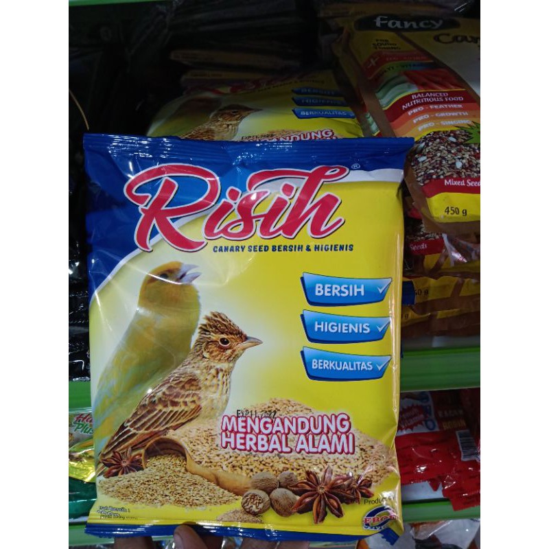 RISIH CANARY SEED BERSIH DAN HIGENIS