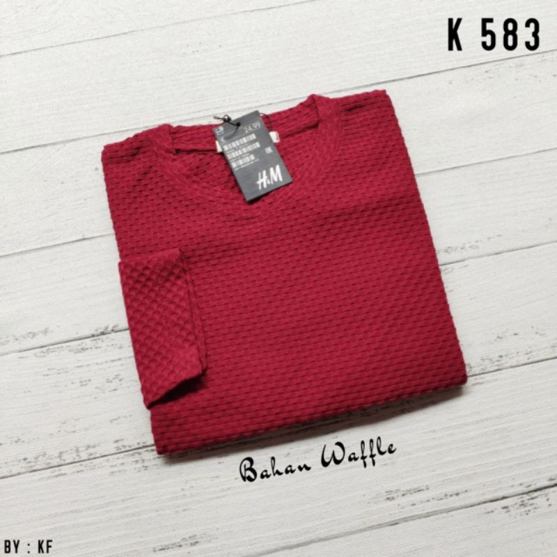 KAOS STRIPE /KAOS RIB/ BASIC RIB/STRIPE TEE/ KAOS KARAKTER / KAOS POLOS / BASIC TEE/ KAOS WAFFLE H&M