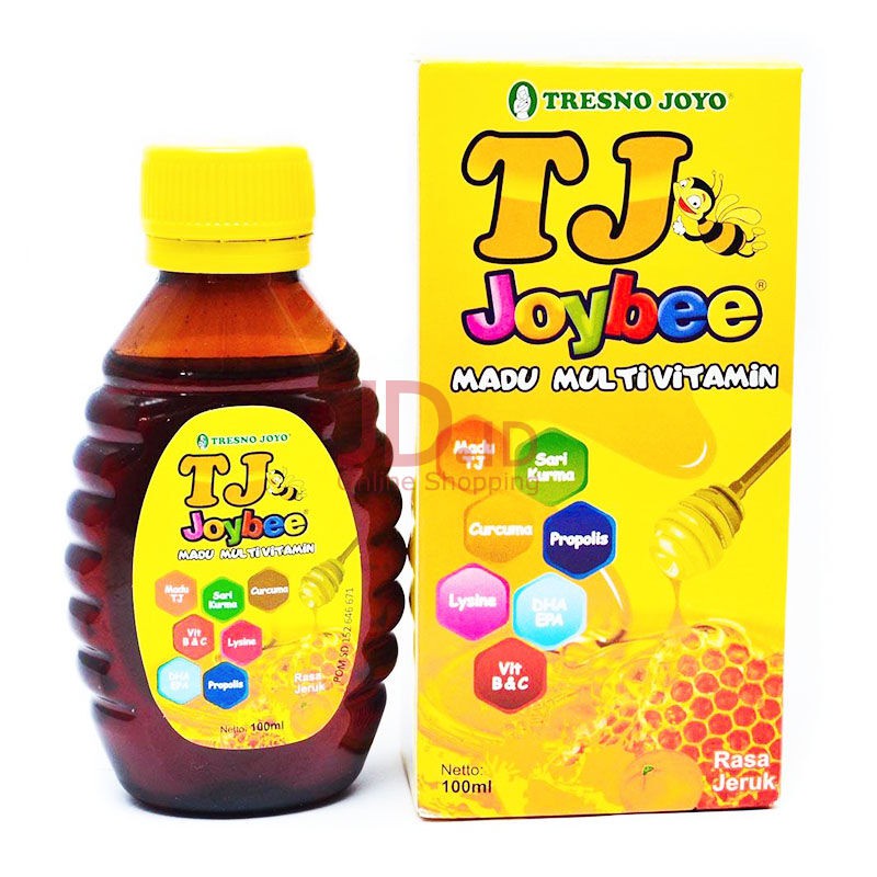 Tj JoyBee Madu Multivitamin / Madu TJ / Madu Alami / Multivitamin /  Daya Tahan Tubuh / Penambah Napsu Makan