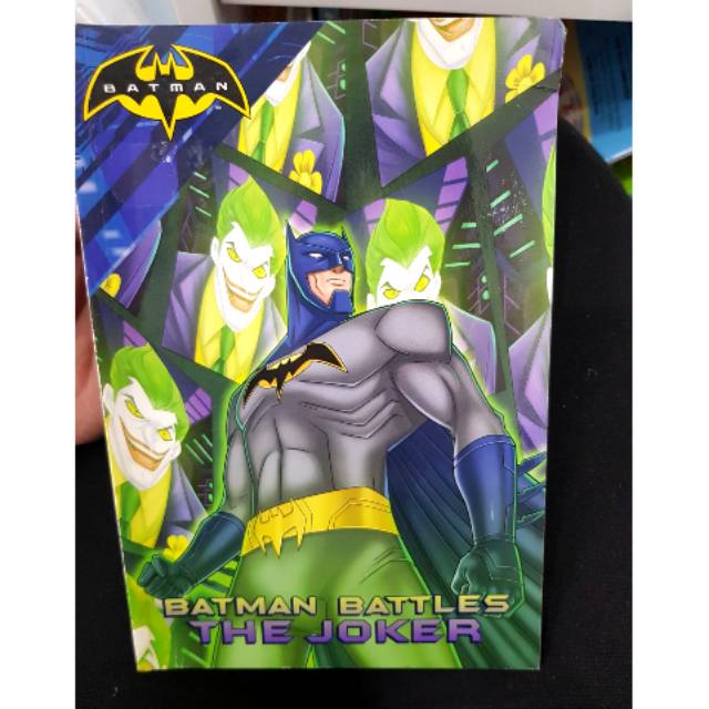 Batman Battles. The Joker. Preloved children book. Buku import. English book.