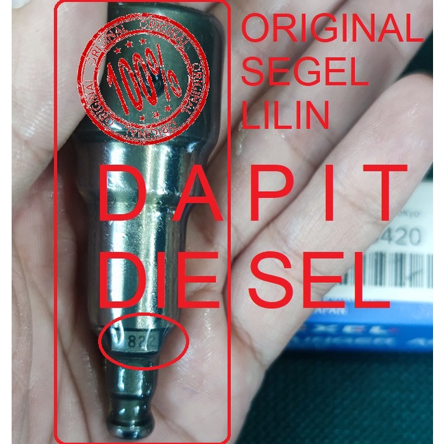 Plunger utk Bospom Inline Isuzu NKR71 NMR71 Merk ZEXEL ORI - ASLI - ORIGINAL