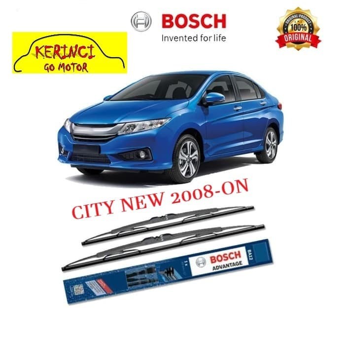 WIPER HONDA CITY NEW 2008-ON BOSCH ADVANTAGE 26&quot; &amp; 14&quot; SEPASANG