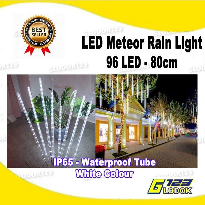 Lampu Meteor Shower Rain LED Light Hujan Gantung Hias Natal Outdoor