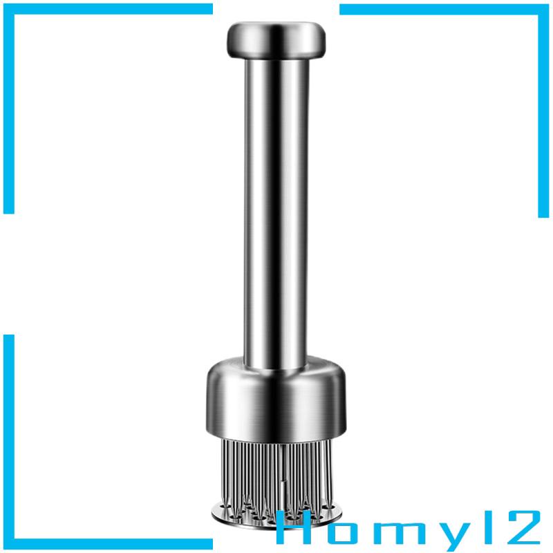 [HOMYL2] Meat Tenderizer Stainless Steel Sturdy &amp; Sharp Needle, for Tenderizing Steak