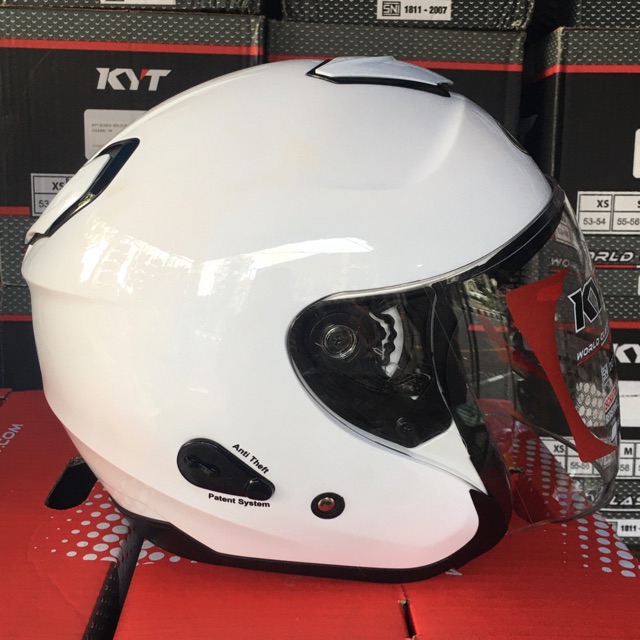 Kyt kyoto R solid white/putih murah