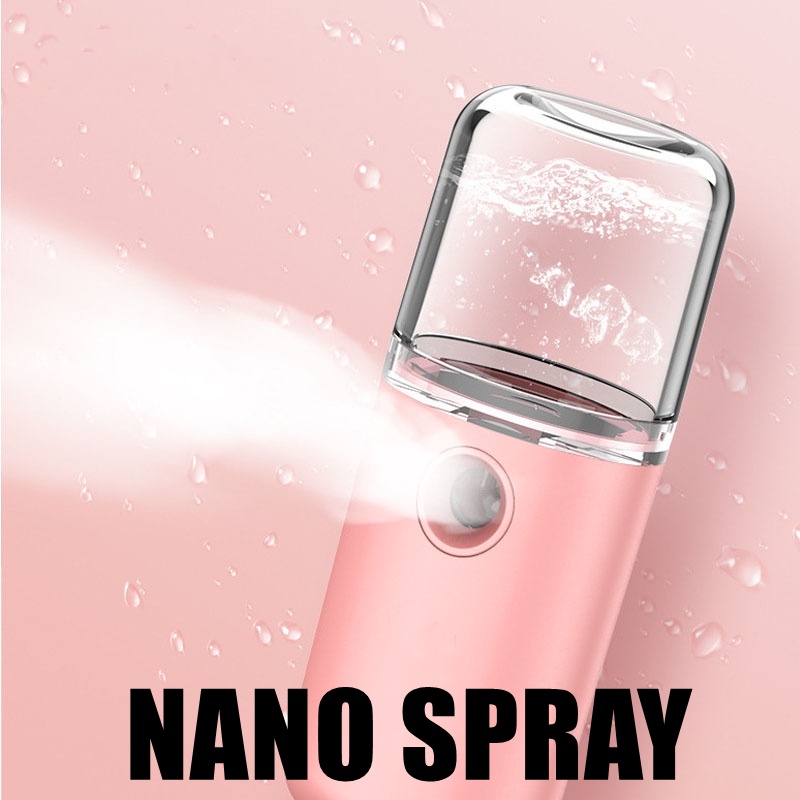 Portable Mini USB Nano Spray Portable Nano Sprayer Genggam Bisa Di Isi Air