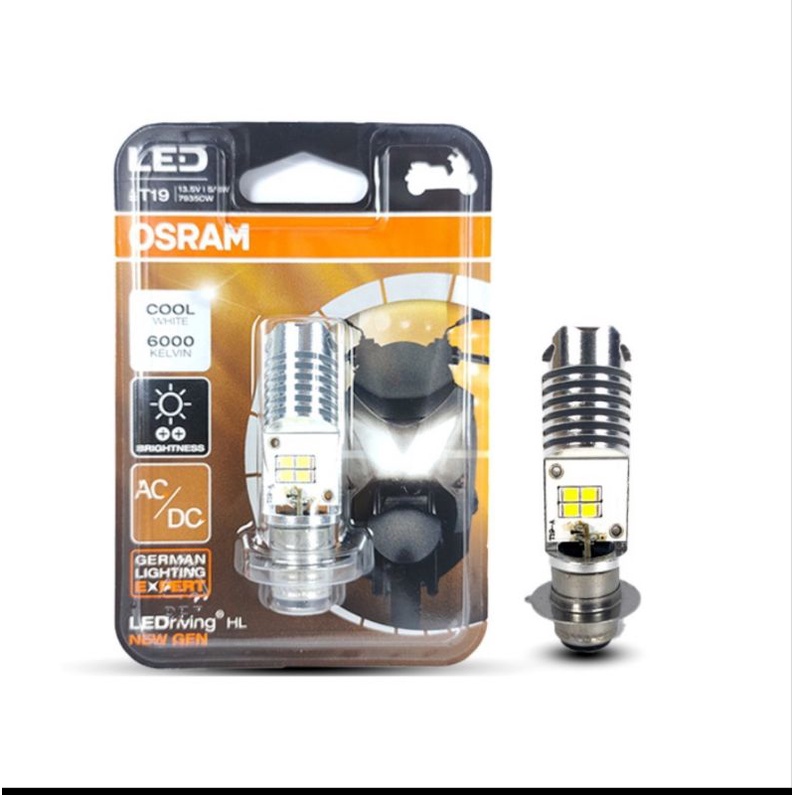 lampu bolam depan LED osram motor bebek dan matic