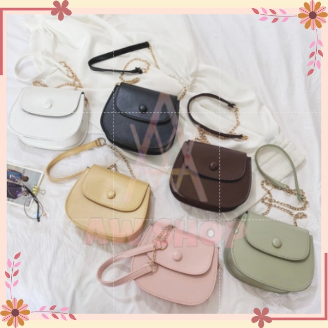 Clara Bag | Tas Fashion Wanita Clara Circle Bag | Tas Selempang Fashion Wanita Import