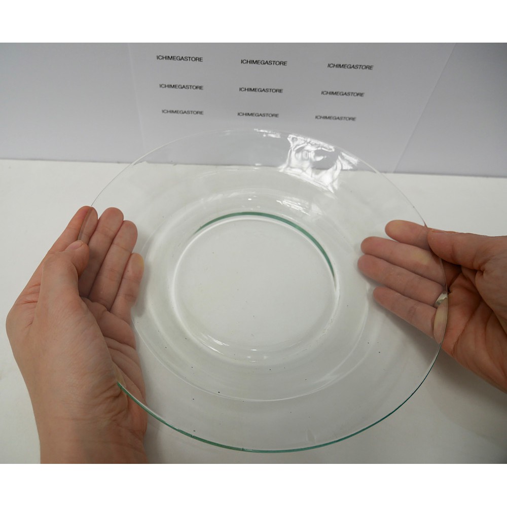 Piring Makan Kaca Polos Elegan KIG 22,3 cm-3