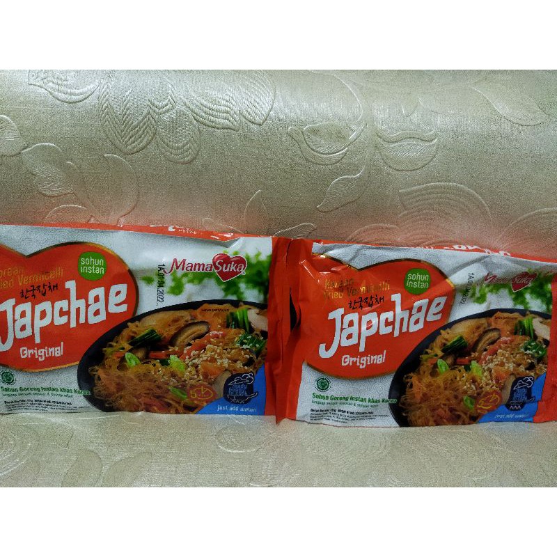 

MAMASUKA JAPCHAE SOHUN GORENG INSTANT KOREA 111 GRAM / KOREAN FRIED VERMICELLI / SOHUN GORENG KOREA / MAMASUKA JAPCHAE / MAMA SUKA JAPCHAE / SOHUN GORENG / KORRAN FOOD / KOREAN STREET FOOD