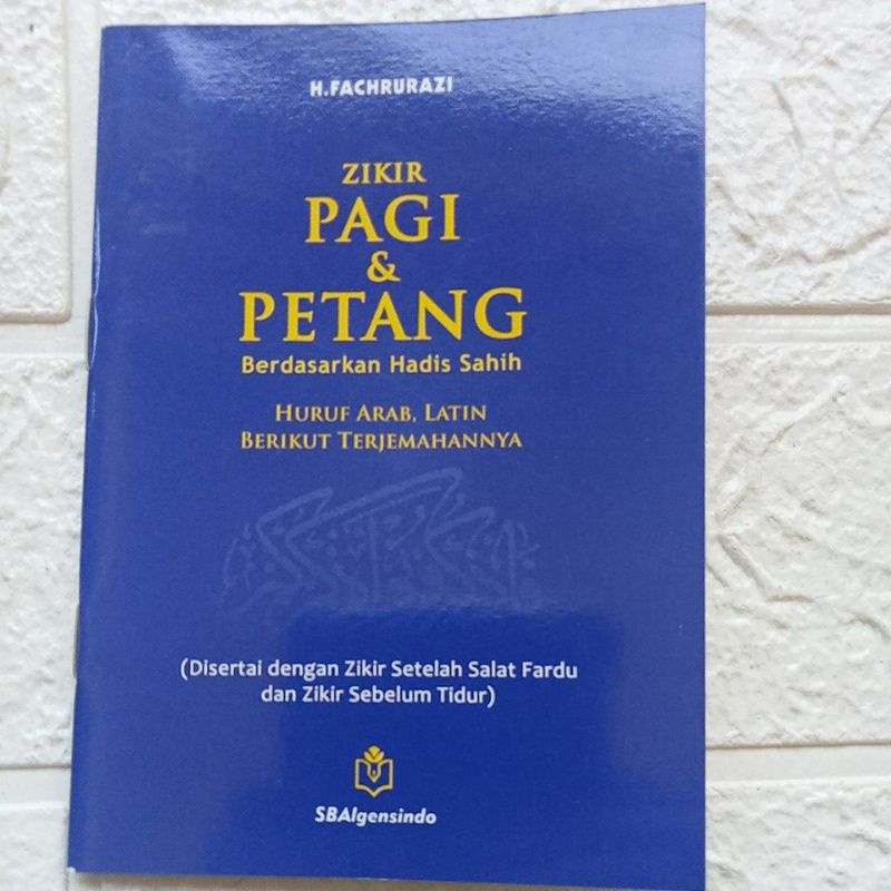 Zikir Pagi dan Petang ( Buku saku)